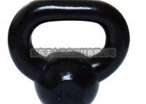 Black Painted Kettlebell