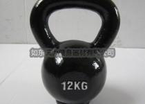 Black Painted Kettlebell